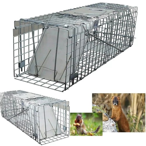 Large humane live animal trap - humane,