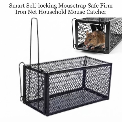 Smart self locking rat trap - self-locking,