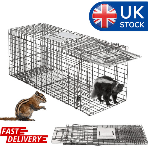 Large humane animal cage - large, trap