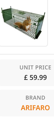 Arifaro animal cage trap - animal,
