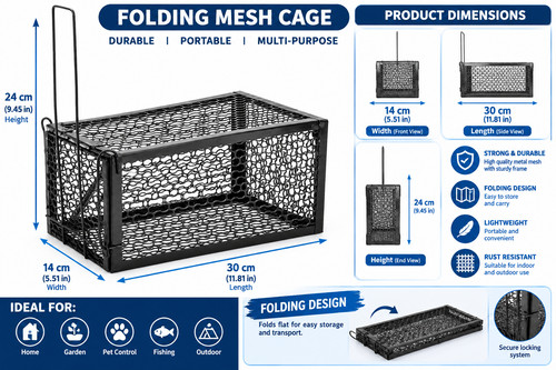 Rat trap mouse catcher humane - rat,